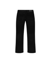 LOST SHDWS Embossed Logo Denim Pant (Jet Black) - Gravity NYC